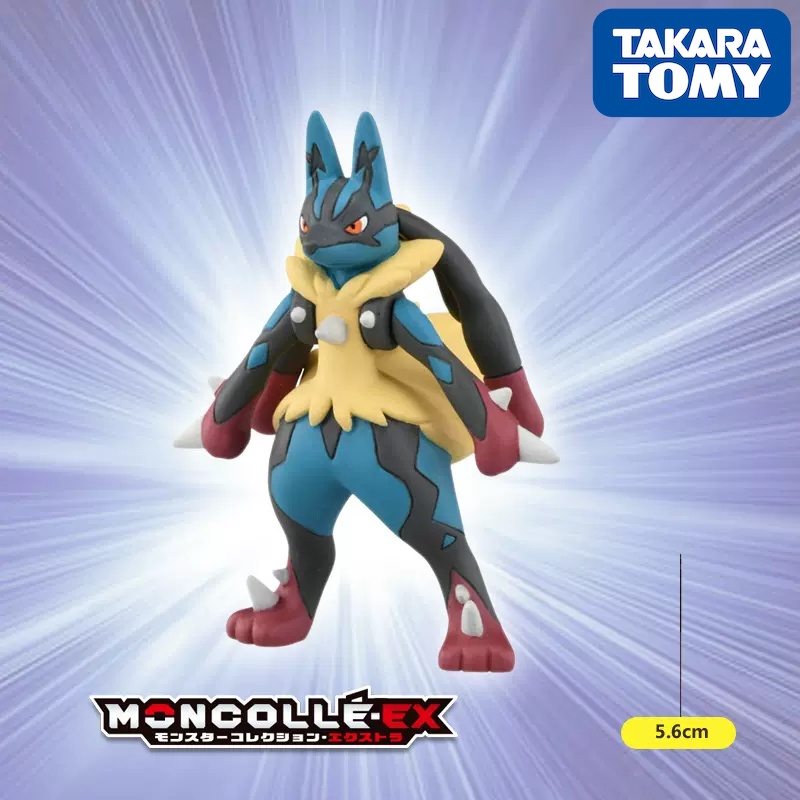 TAKARA TOMY โมเดล Pokemon Moncolle EX MS-52 Mega Lucario 912095 ทาคาระ ทอมมี่ ของแท้ - เต็มกล่องใหม่