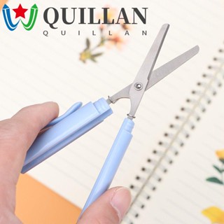 Quillan กรรไกร พับได้ 5 สี สําหรับนักเรียน สํานักงาน โรงเรียน