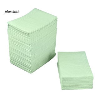 &lt;pluscloth&gt; ผ้าคลุมโต๊ะสัก กันน้ํา ใช้แล้วทิ้ง สะอาด ถูกสุขอนามัย 125 ชิ้น