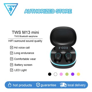 🔥twspremium🔥TWS-M13 mini ใหม่ล่าสุด บลูทูธไร้สาย เสียงดี คุณภาพดี เชื่อมต่อรองรับ ใช้ได้ทุกรุ่น