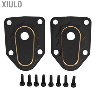 Xiulo 2PCS RC Steering Knuckle Portal Covers Brass Outer Drive Housing Cove