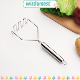 Wisdomest เครื่องบดอาหาร สเตนเลส รูปดอกไม้ สีเงิน สําหรับห้องครัว 2 ชิ้น