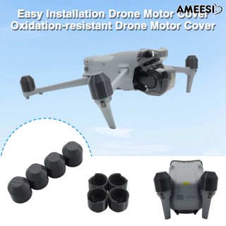 Ameesi ฝาครอบมอเตอร์โดรน พลาสติก กันฝุ่น ติดตั้งง่าย อุปกรณ์เสริม สําหรับโดรน DJI Air 3 4 ชิ้น