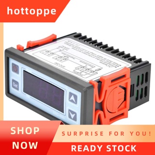 【hottoppe】STC-200 เทอร์โมสแตท ดิจิทัล ควบคุมอุณหภูมิ ไมโครคอมพิวเตอร์ เครื่องทําความเย็น ควบคุมความร้อน AC220V