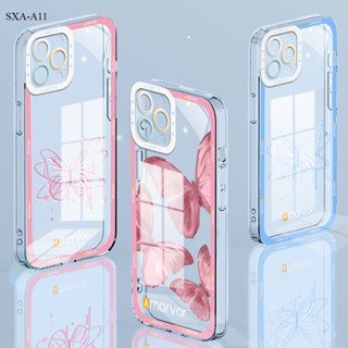 Compatible With Samsung Galaxy A11 A12 A13 A21S A31 A32 A51 A71 4G 5G เคสซัมซุง สำหรับ Case Butterfly เคส เคสโทรศัพท์ เคสมือถือ