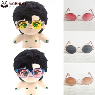 Wonder กรอบแว่นตา ทรงกลม น่ารัก อุปกรณ์เสริม สําหรับเด็กผู้หญิง 1/31/4 BJD