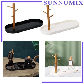 [Sunnimix] ถาดไม้ไผ่ สําหรับเก็บเครื่องประดับ กุญแจ