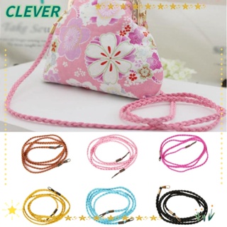 Clever สายคล้องกระเป๋า แบบบาง กรอบโลหะ ขนาด 120 ซม. หลากสี อุปกรณ์เสริม สําหรับกระเป๋า