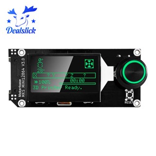 【dealslick】อะไหล่หน้าจอสมาร์ท Mks Mini12864 V3 การ์ด SD LCD สําหรับเครื่องพิมพ์ 3D MKS Robin Nano V2 3 GenL Mini 12864