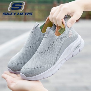 Skechers_ GOWALK ArchFit รองเท้ากีฬา รองเท้าวิ่ง แบบผูกเชือก ผ้าตาข่าย ระบายอากาศ น้ําหนักเบา ขนาดใหญ่ เหมาะกับฤดูร้อน สําหรับผู้ชาย และผู้หญิง