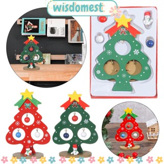 Wisdomest ต้นคริสต์มาส ขนาดเล็ก คุณภาพสูง สําหรับตกแต่งบ้าน ปาร์ตี้คริสต์มาส DIY