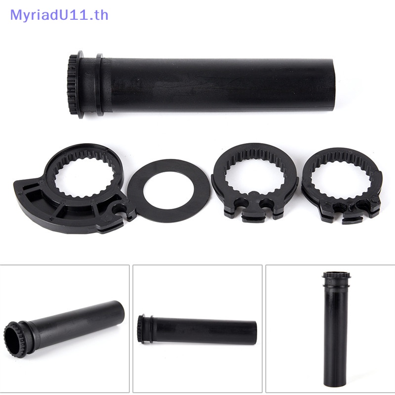 MyriadU คันเร่งแฮนด์รถจักรยานยนต์ 7/8 22mm Handle Bar Grips Oiler Throttle .