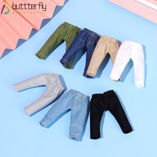 Buttterfly กางเกงยีนส์ คุณภาพสูง ของเล่นเด็ก 1/11 1/12 อุปกรณ์เสริมเสื้อผ้า