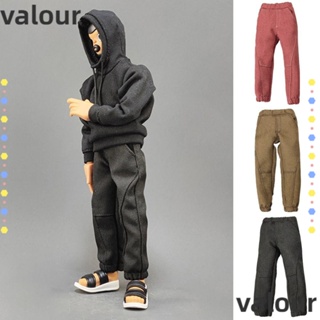 Valour เสื้อฮู้ดดี้ กางเกงตุ๊กตา 3 สี ขนาดเล็ก 1/10 อุปกรณ์เสริม สําหรับตุ๊กตา