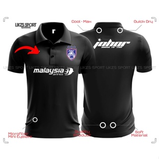 เสื้อโปโล ผ้าไมโครไฟเบอร์ ลายโลโก้ฟุตบอล JOHO FC DX4+Mas HD สําหรับท่องเที่ยว