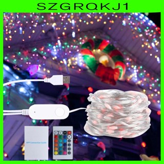 [szgrqkj1] สายไฟหิ่งห้อย LED รูปลูกโลก USB สําหรับบาร์ และหลังคา