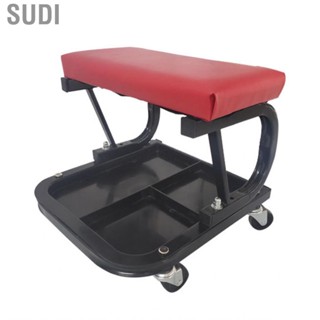 Sudi Rolling Creeper Seat  Garage Roller Stool Comfortable with Tool Tray for  Shop