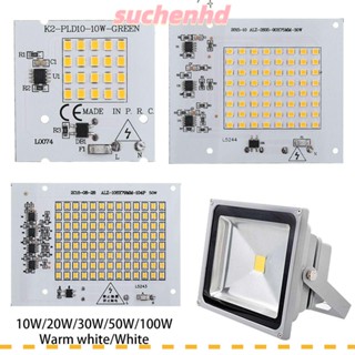 Suchenhd ชิปลูกปัดฟลัดไลท์ LED 220V อินพุต SMD2835