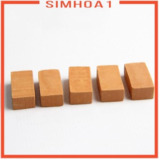 [Simhoa1] กระเบื้องหลังคาอิฐ สเกลสีแดง ขนาด 30 X 15 X สําหรับตึกหิน 10 ชิ้น