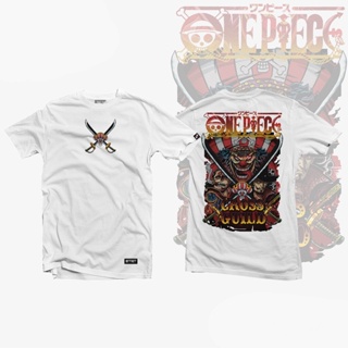 Anime Shirt - ETQTCo. - One Piece - Cross Guild เสื้อยืดลายฤดูร้อน S-5XLS-5XL