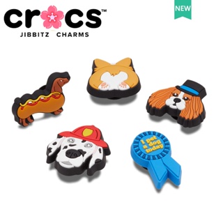 Jibbitz crocs หัวเข็มขัดตกแต่งรองเท้า ลายการ์ตูนสุนัขน่ารัก