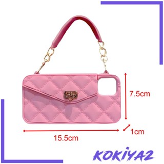 [Kokiya2] เคสโทรศัพท์มือถือ ซิลิโคนนิ่ม น้ําหนักเบา พร้อมสายคล้องไหล่ และช่องใส่บัตร สําหรับ 14 Pro