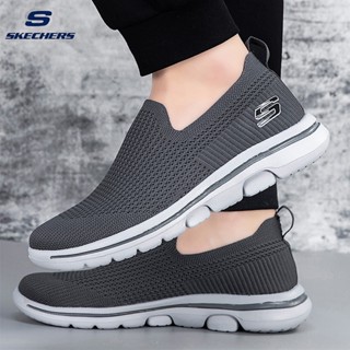 พร้อมส่ง Skechers_ รองเท้ากีฬา รองเท้าวิ่ง พื้นหนา ทนต่อการเสียดสี สําหรับผู้ชาย และผู้หญิง