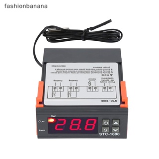 [fashionbanana] เทอร์โมสตัทควบคุมอุณหภูมิดิจิทัล LED STC-1000 DC12V DC24V AC110-220V