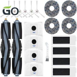 อะไหล่แปรงหลัก แปรงด้านข้าง ไส้กรอง แบบเปลี่ยน สําหรับ Ecovacs Deebot T20 T20 Max T20 Pro