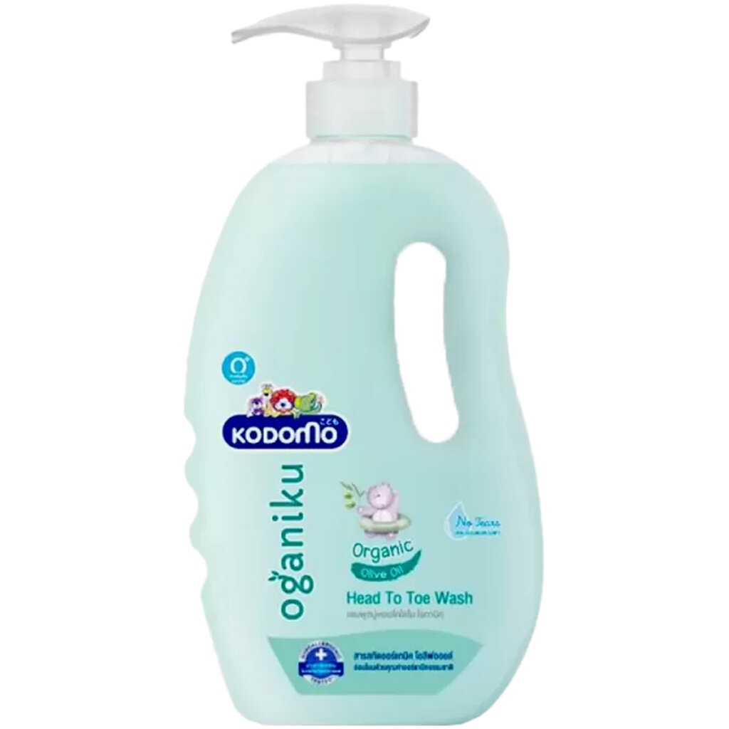 LeeMert ครีมอาบน้ำ แชมพู สระผม เด็ก โคโดโม Kodomo Baby Shampoo 800ML ยาสระผม เด็ก โคโดโมะ สูตร สีฟ้า