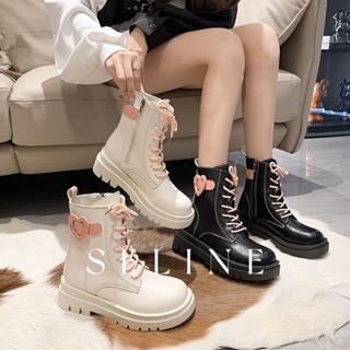 SELINE  แฟชั่นรองเท้า บูท รองเท้าบูทยาว ไซส์ใหญ่ รองเท้า boots คุณภาพสูง ทันสมัย สวย พิเศษ B92F088 37Z230910