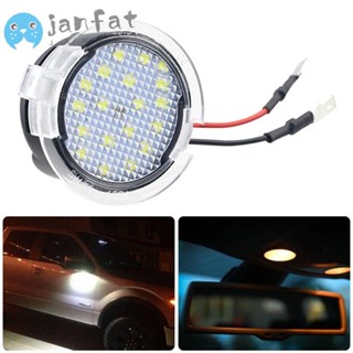 Janfat ไฟกระจกมองข้าง 6000K กันน้ํา ทนทาน อุปกรณ์เสริม สําหรับ Ford Automotive