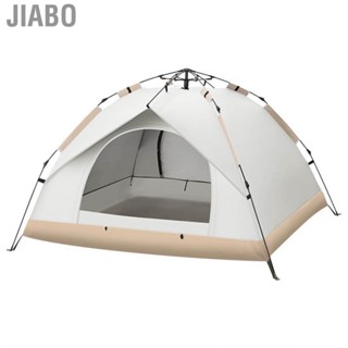 Jiabo Quick Open Tent  Easy Pop Up Strong Stability Large Space Automatic Foldable Rainproof for Camping