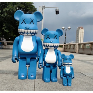 บล็อคตัวต่อ รูปตุ๊กตาหมี Medicom Bearbrick OF Cooperation 1,000% 700% บลูทูธ 70 ซม.