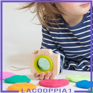 [Lacooppia1] กล้องไม้จําลอง Kaleidoscope ของเล่นสําหรับเด็ก