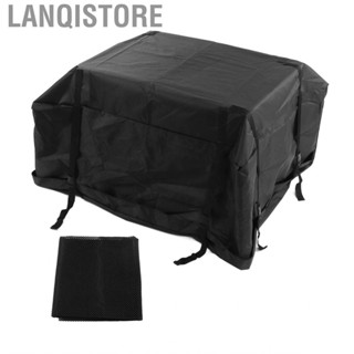 Lanqistore Car Roof Luggage Bag Oxford Cloth Sun Protection Foldable Top Storage  with Slip Proof Mat for Vehicle