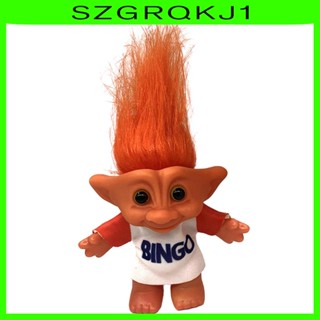 [szgrqkj1] ตุ๊กตา Troll พีวีซี น่ารัก สไตล์วินเทจ สําหรับปาร์ตี้ โรงเรียน