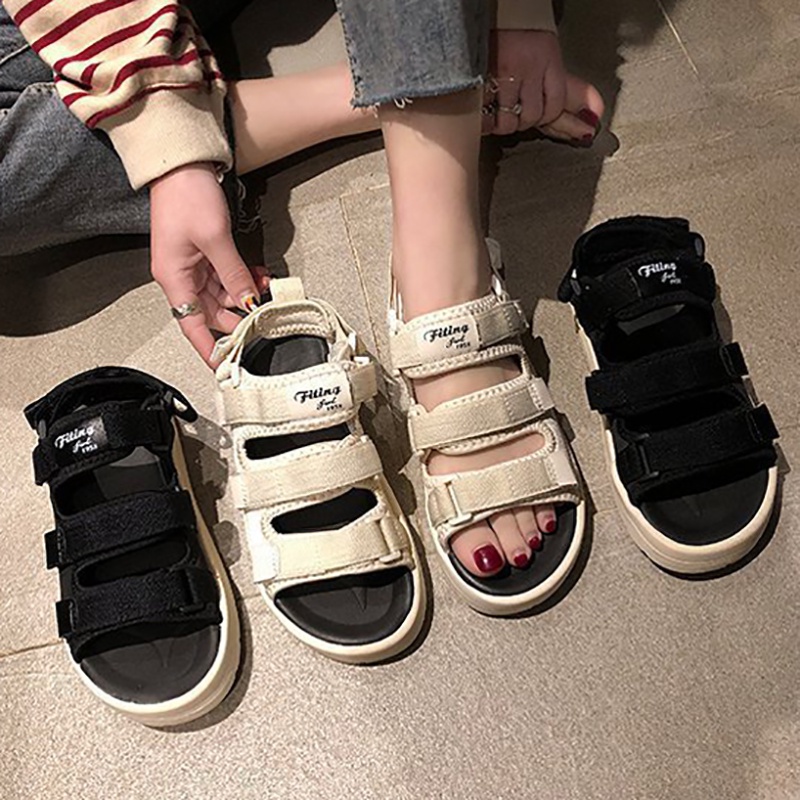 รองเท้าแตะแฟชั่นเกาหลี พื้นหนา กันลื่น ทนทานต่อการสึกหรอ ใส่ได้ทั้งชายและหญิง