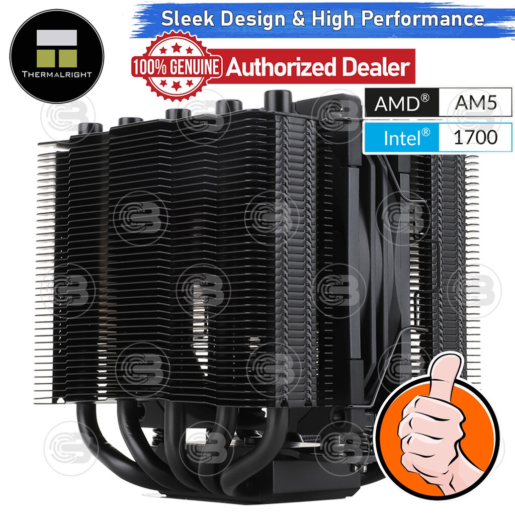[CoolBlasterThai] Thermalright Silver Soul 110 BLACK CPU Heat Sink (AM5/LGA1851 Ready) ประกัน 5 ปี