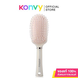 Konvy Oval Air Cushion Massage Hair Comb #Champagne คอนวี่ แปรงหวีผมทรงวงรี.