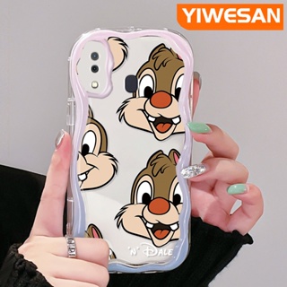 เคสโทรศัพท์มือถือ ซิลิโคนนุ่ม ใส กันกระแทก ลายการ์ตูน Dale น่ารัก สีครีม สําหรับ Samsung galaxy A30 A20 A31 A32 M10s