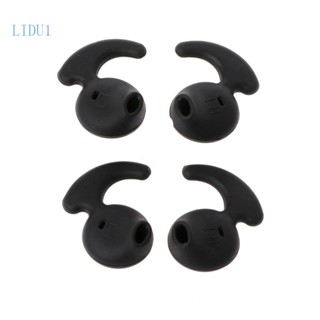 Lidu1 จุกหูฟังซิลิโคน พรีเมี่ยม แบบเปลี่ยน สําหรับหูฟัง S6 Sports Earbuds 2 คู่