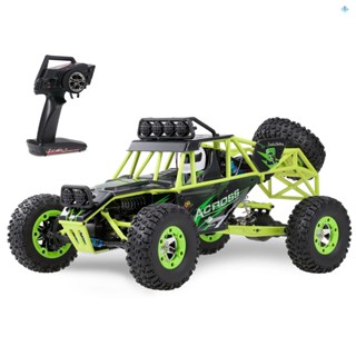 Wltoys 12427 50กม./ชม. ความเร็วสูง รถบังคับวิทยุ 1/12 2.4G 4WD รถออฟโร้ด ร็อค ตีนตะขาบ รถบรรทุกบังคับวิทยุ