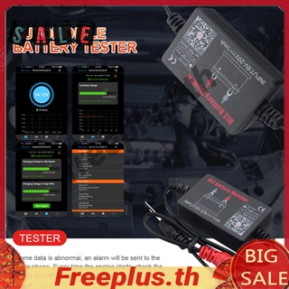 อุปกรณ์ทดสอบแบตเตอรี่รถยนต์ แบบพกพา 12V สําหรับ Android IOS [freeplus.th]