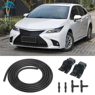 Openmall หัวฉีดสเปรย์ที่ปัดน้ําฝนกระจกหน้ารถยนต์ 1 เมตร 2 เมตร สําหรับ Toyota Corolla S7W2 7 ชิ้น