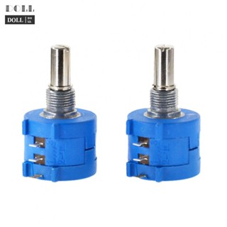 ⭐NEW ⭐High Performance 10 Turn Wirewound Potentiometer 2PCS 3590S2502L 5K Ohm