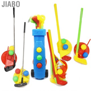 Jiabo Kids Golf Toy  Putting Stick Cultivate Patience Lifelike Experience Toddler Set for Indoor