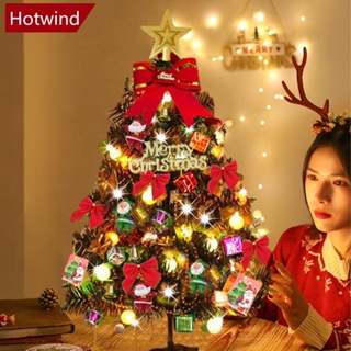 Hotwind โคมไฟตั้งโต๊ะ LED ขนาดมินิ 50 55 60 ซม. สําหรับตกแต่งบ้าน ต้นคริสต์มาส C1J6