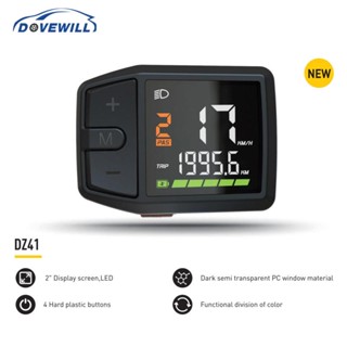 [Dovewill] เครื่องวัดความเร็ว หน้าจอ LCD ทนทาน สําหรับรถจักรยานไฟฟ้า M500