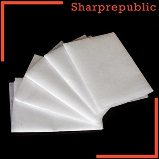 [Sharprepublic] ท็อปปิ้งกระดาษ ละลายน้ําได้ สําหรับเย็บปักถักร้อย 5 ชิ้น